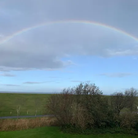 Grüne Düne Meerblick Friedrichskoog-Spitze Exterior foto
